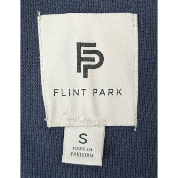 Flint Park Blue Full Zip Athletic Golf/Tennis/Pickleball Sweatshirt Mens S NEW - Picture 5 of 8